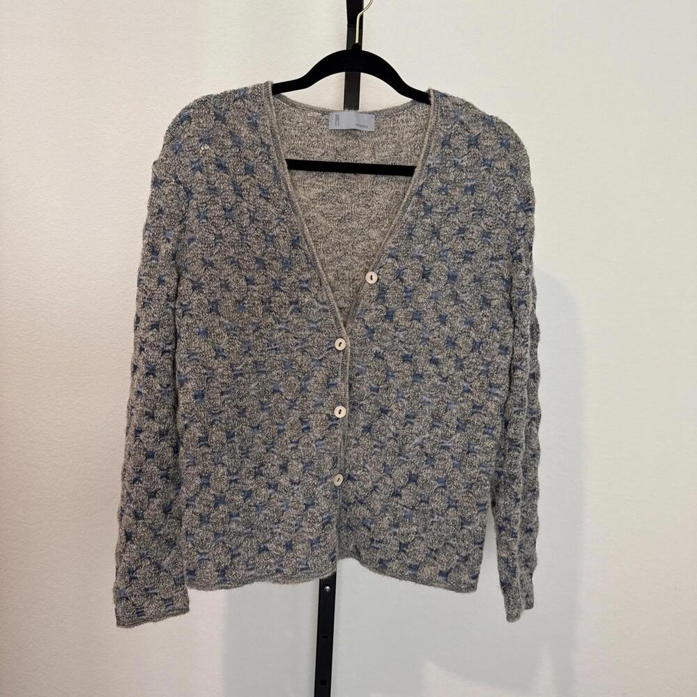 Vintage Missoni Women Rare Print Button Front Cardigan Size M Wool Blend - MED